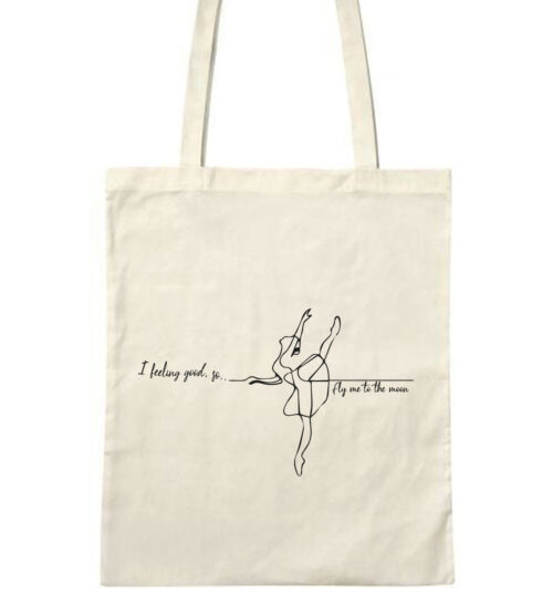 Bolsa de tela Bailarina