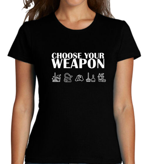 Camiseta Elige tu arma