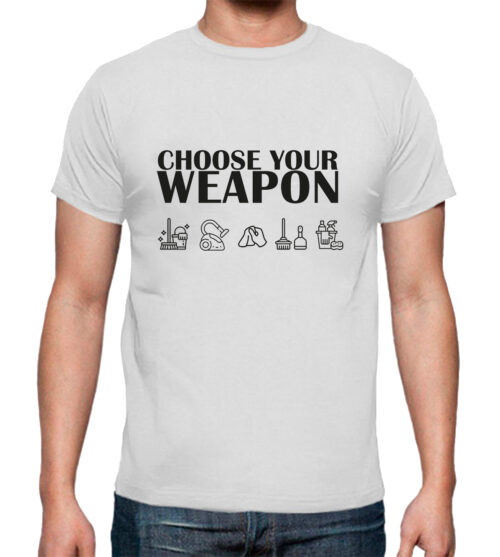 Camiseta Elige tu arma