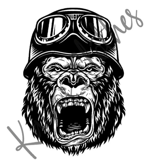 Sudadera Cabeza de Gorila - Imagen 2