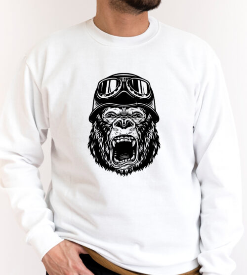 Sudadera Cabeza de Gorila