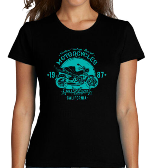 Camiseta Moto Custom Vintage