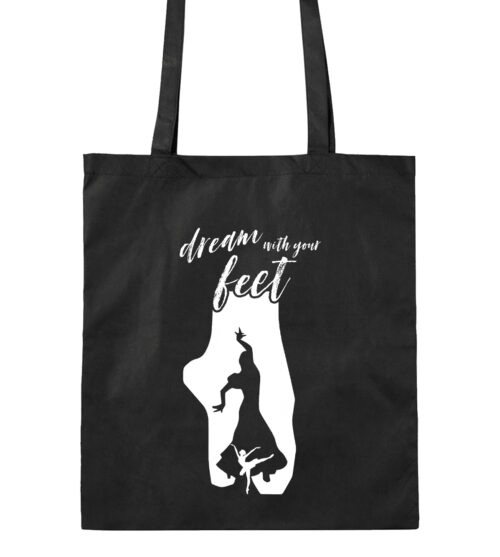 Bolsa de tela Sueña con los Pies