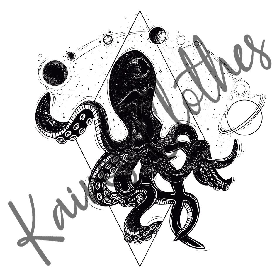 Camiseta Space Octopus - Imagen 3