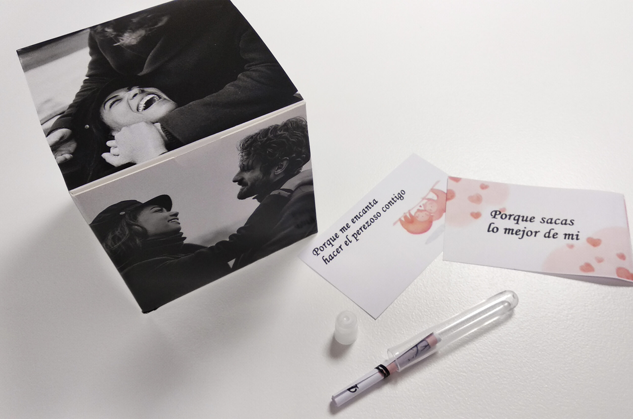 Caja de Fotos Razones por las que Te Quiero