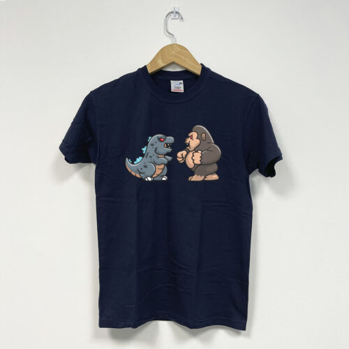 Camiseta King Kong contra Gozzilla