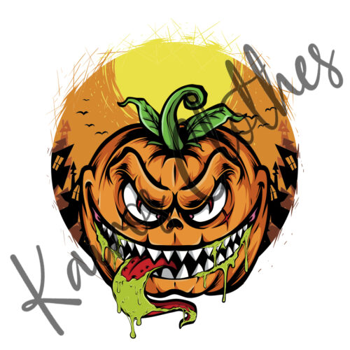 Camiseta Monster Pumpkin - Imagen 2