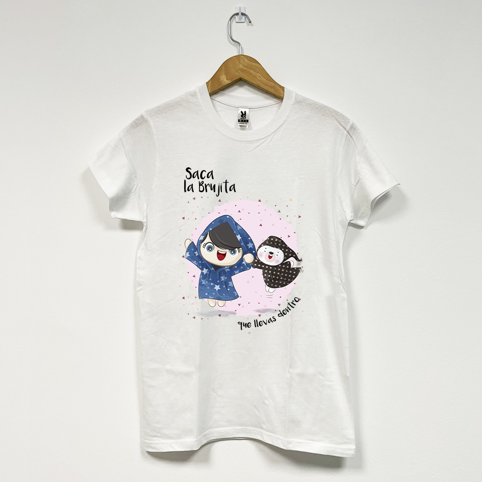 Camiseta Saca la Brujita que llevas dentro -  Fiesta de Pijamas