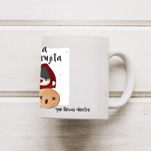 Taza Saca la Brujita que llevas dentro - Friends Party - Imagen 2