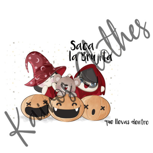 Taza Saca la Brujita que llevas dentro - Friends Party - Imagen 3